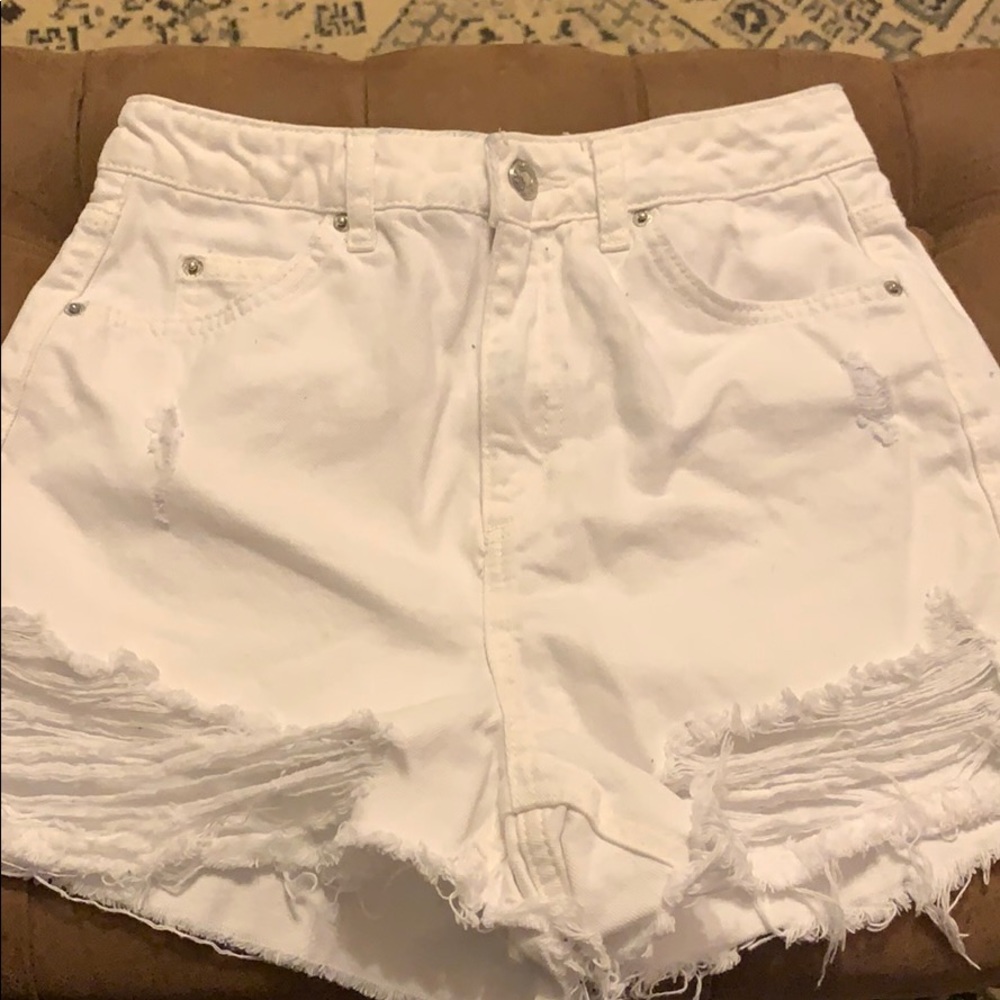 Topshop mom shorts